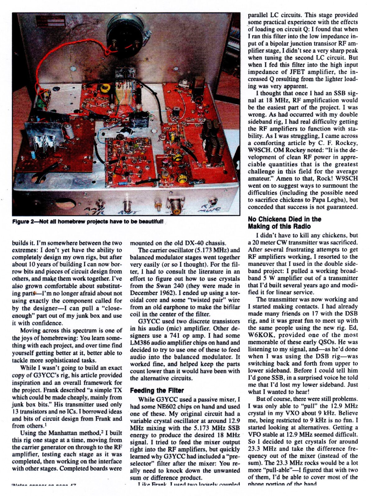 Junk Box Sideband from the Azores (2004 QST Article)