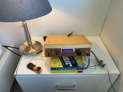 On 17 meter CW from Santo Domingo with a uBITX