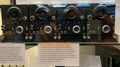 Old Military Radios at the Air and Space Museum Udvar-Hazy Center,  and Autogyros