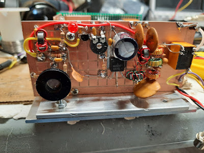 Pete’s Pea Shooter is ON THE AIR! — QRP HB SSB FB