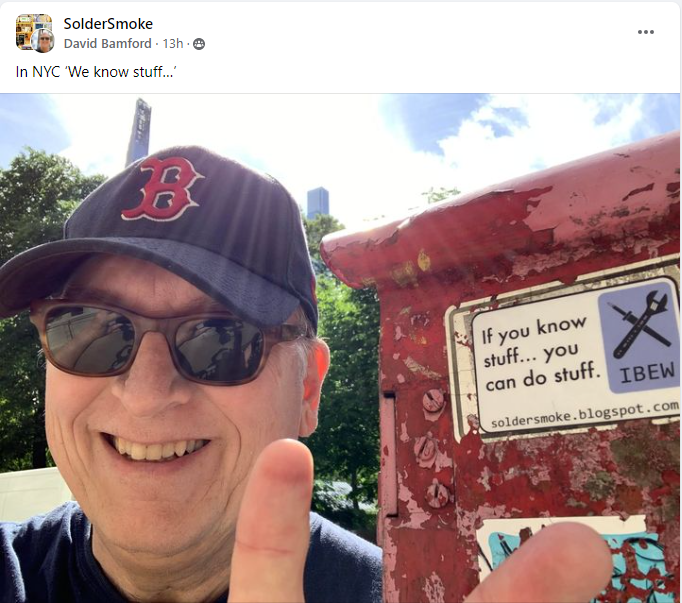 Sticker Shock — WYKSYCDS Stickers Spotted in NYC and in a Netherlands Pub!  Awards!