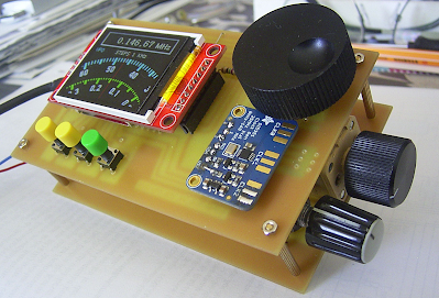 The JF3HZB Digital VFO Dial in the DJ7OO Direct Conversion Receiver (Who is JF3HZB?)