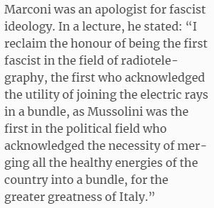 Marconi the Fascist