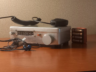 Farhan Takes us Back into the Daylight — An Analog Rig with a Homebrew Crystal Filter and an LC VFO