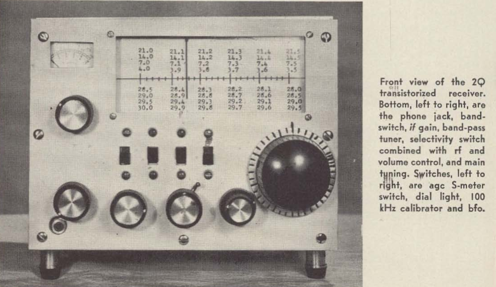 The 2Q — A Homebrew Solid-State Drake 2-B from 1967