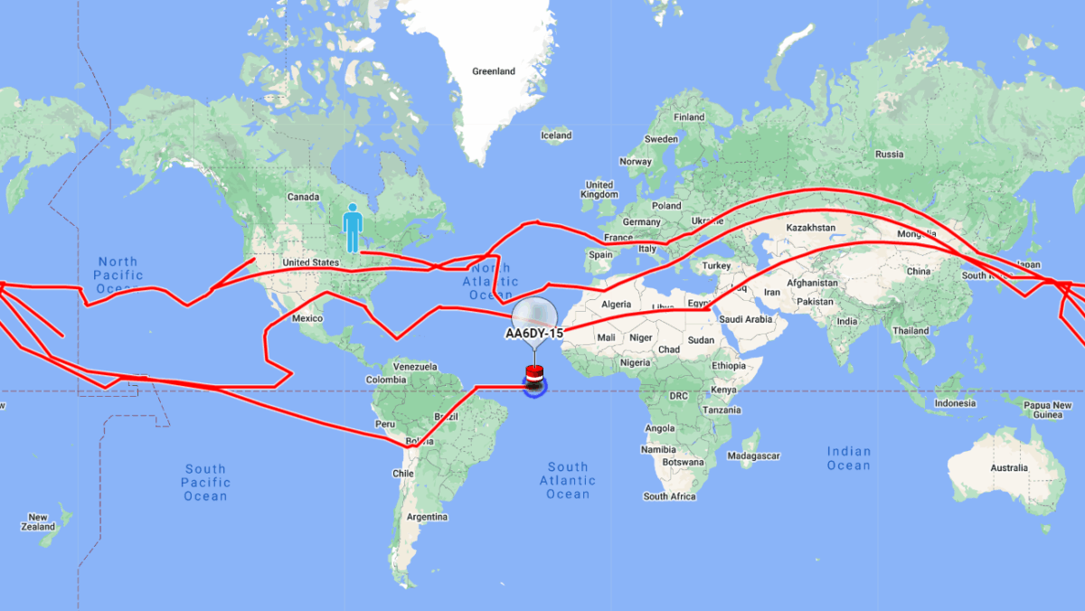 Ham Radio Pico Balloons Feared Shot Down by USAF