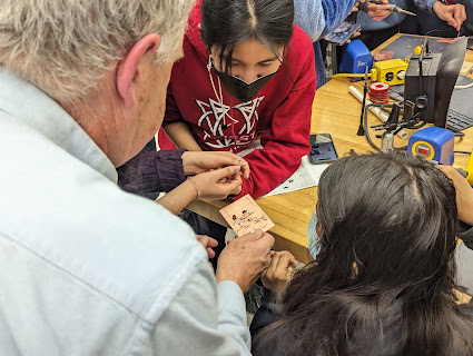Progress Report: High-School Students Melt Solder and Successfully Build Oscillators