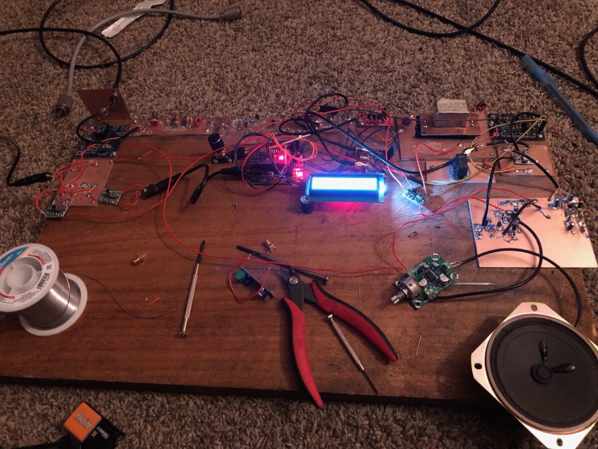 Justin’s Receiver — A 40 meter Superhet from AC8LV