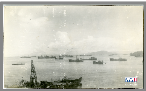 A Light-beam QSO in Hollandia, Christmas 1944