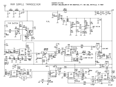 Chuck Adams’ Modification of the MXM Simple Transceiver — An Early QSO with the MXM Thirty Years Ago