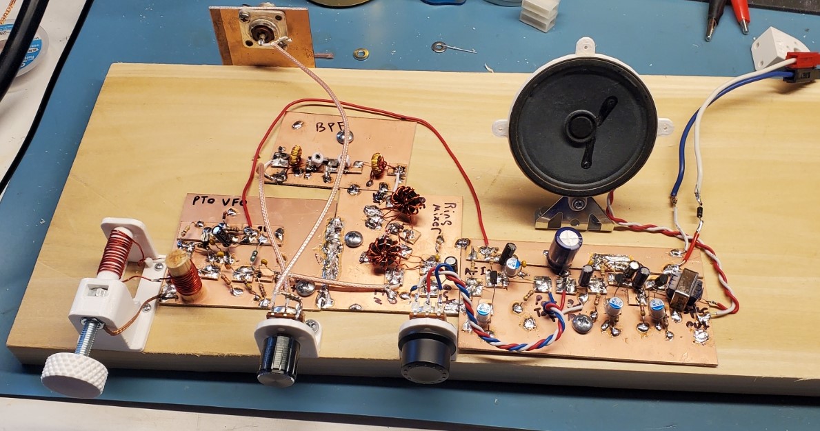 Derek N9TD’s Magnificent Build of the TJ Direct Conversion Receiver