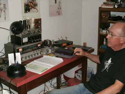 Listening to 40 meters on the DC Receiver — And I Heard a Distinguished Homebrewer!