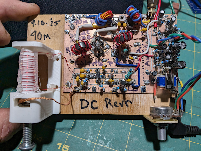 Mike KA4CDN’s Engraved SolderSmoke Direct Conversion Receiver — Another VWS RX!