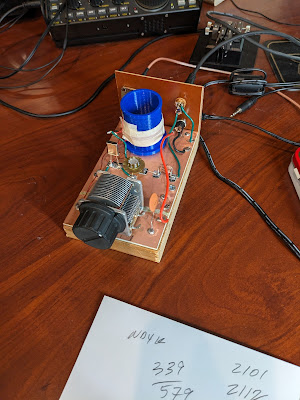 WD4CFN Makes Contact Using the SolderSmoke Direct Conversion Receiver and a Michigan Mighty Mite