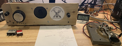 My Eleven Contacts using the SolderSmoke Direct Conversion Receiver — It is NOT a toy!